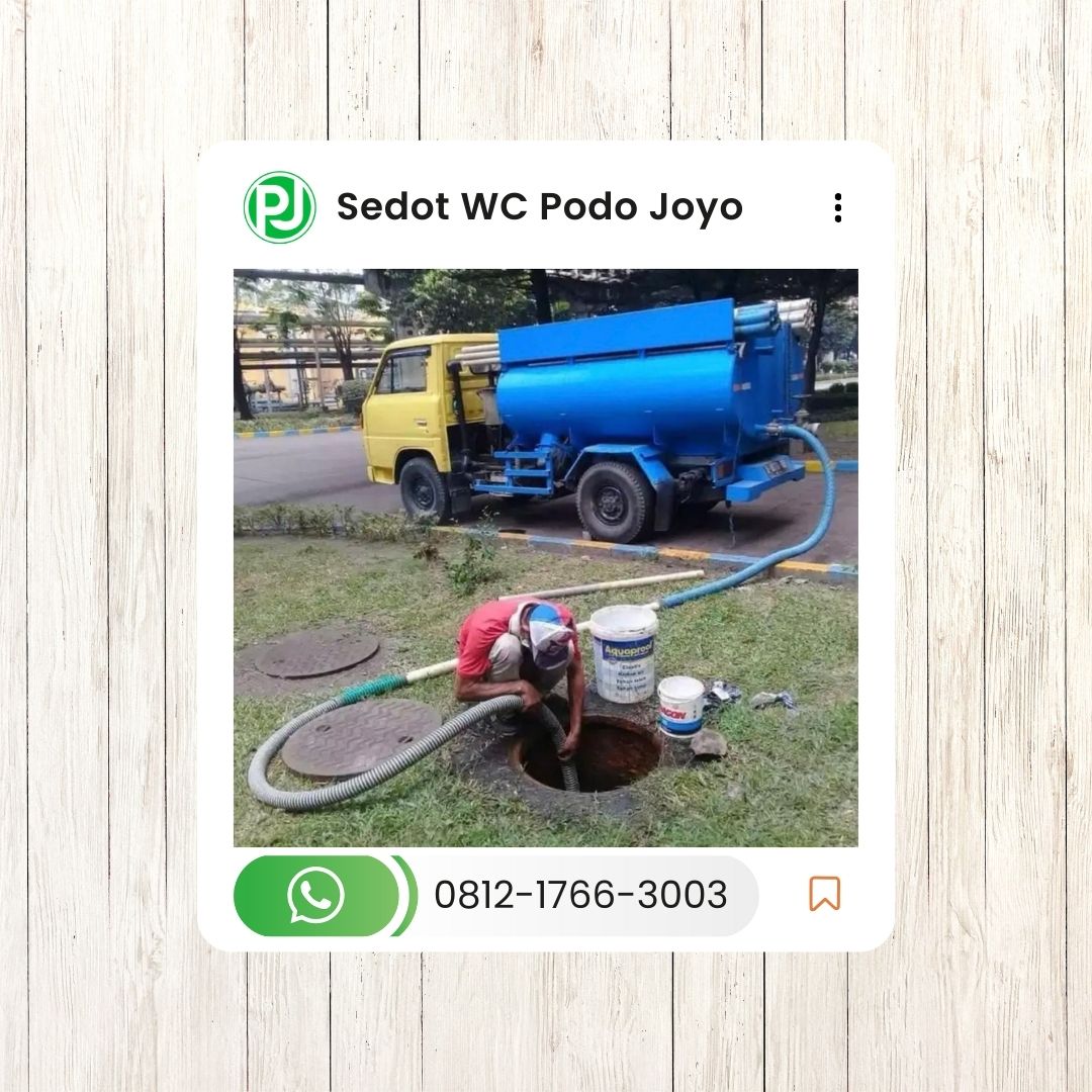 Tukang Sedot WC Amanah Mulyorejo Surabaya